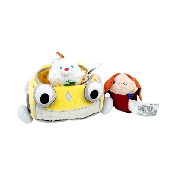 Disney Parks Jessica Rabbit & Roger Rabbit + Benny Taxi Cab Tsum Tsum Plush Set - Picture 4 of 7